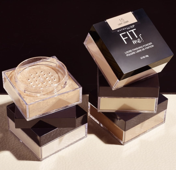 Maybelline New York Fit Me Loose Finishing Powder, Silky & Lightweight Powder - 20 Light Medium(20g)